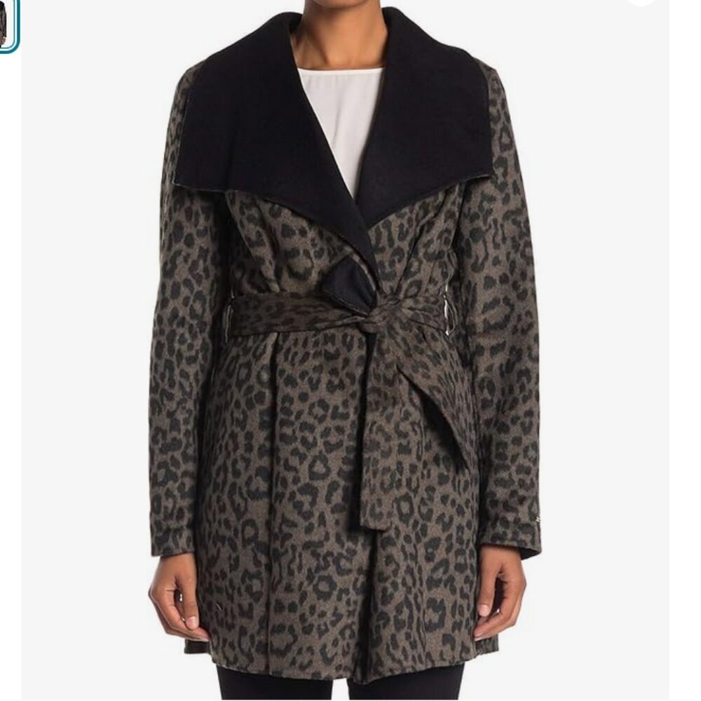 Tahari Leopard Print Jacket